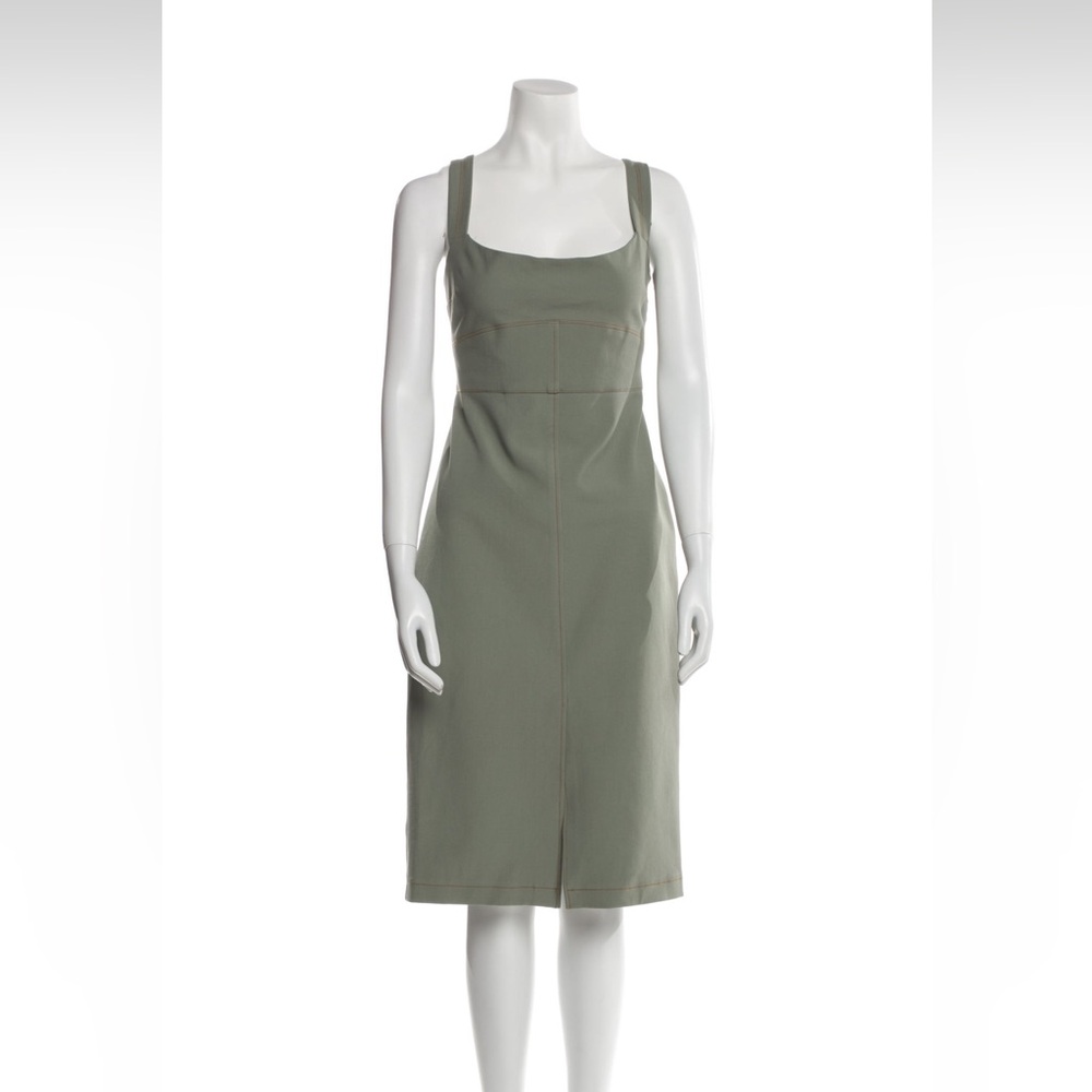 Rachel Comey Square Neckline Midi Length Dress
